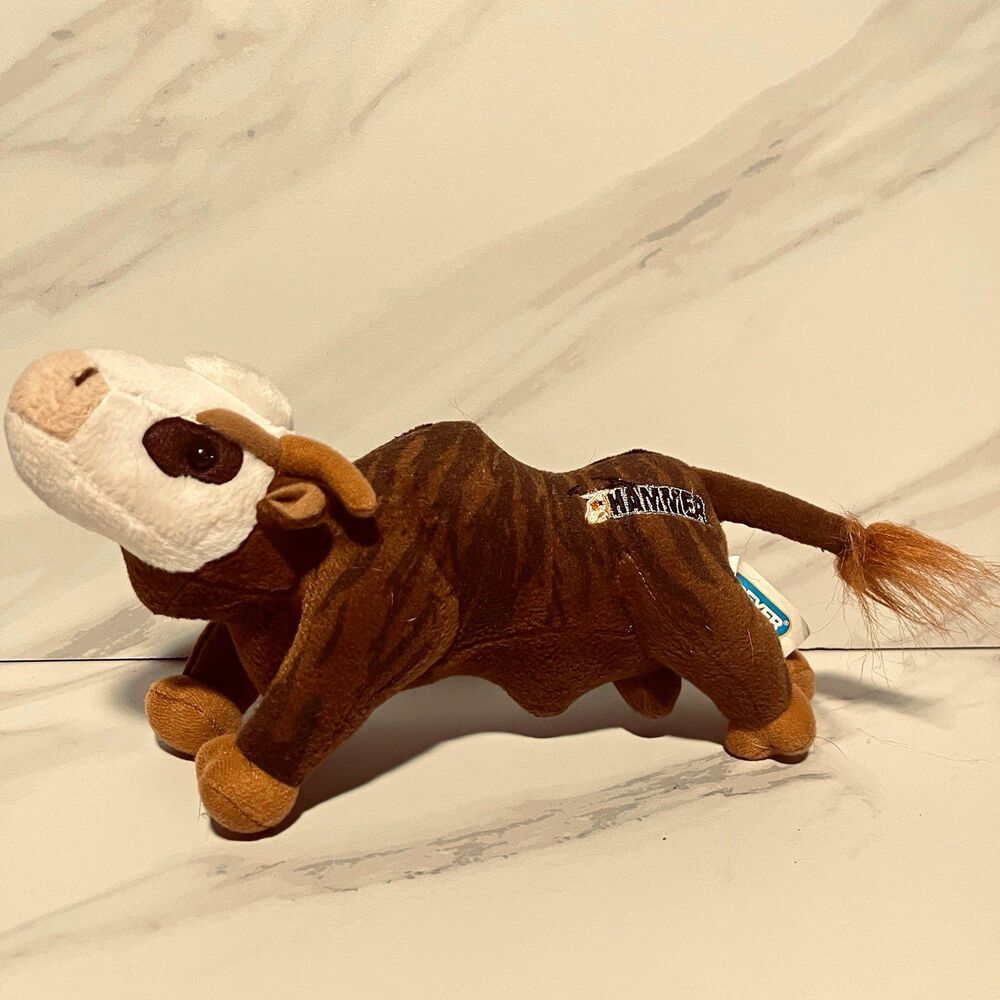 Breyer PBR ‘Hammer’ Plush Brindle Bucking Bull Officially Licensed #4514